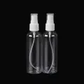 1/2/4 pcs 100 ml - Empty Spray Bottle Refillable Random Transparent Convenient Travel Clear Plastic Empty Cosmetic Sample Spray Bottle Atomizer.