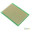 Veroboard Single Side Dot 9x7cm Glass Fiber Stripboard PCB Printed Circuit Board Project Board For Prototyping Weld Soldering Arduino DIY Electrical Circuitry & Parts. 