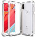 XIAOMI MI REDMI S2 / Y2TRANSPARENT Clear Shockproof Corner Screen and Camera Protection Soft Silicon TPU Back CASE Cover. 