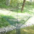 Foldable Fishing Net Portable Prawn Baits Crab Shrimp Net Drop Landing Fishing Pier Harbors Pond Net Crab Catch Net. 