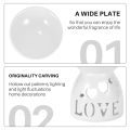 Ceramic Diffuser Ceramic Essential Diffusers Aromatic Lamp -Love.
