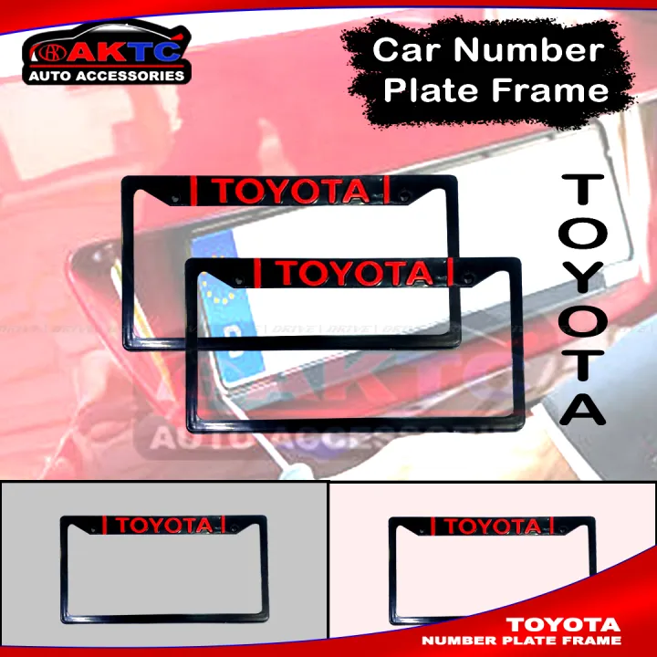 TOYOTA-Car%20Number%20Plate%20Frame,%20Car%20License%20plate-%20(2PC/SET)%20-%20Image%202