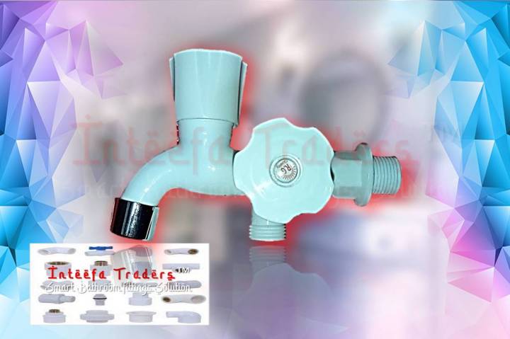 PVC%20ABS%20Plastic%20Material%202%20in%201%20BIB%20Polished%20Cock%20Tap%20Wall%20Mounted%20Made%20of%20Virgin%20Material%20Pack%20of%206%20Pcs%20-%20Image%203