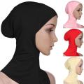 Beauty Muslim Hijab Islamic Jersey Turban Women Black Ninja Underscarf Caps Instant Head Scarf Full Cover Inner Coverings hats.