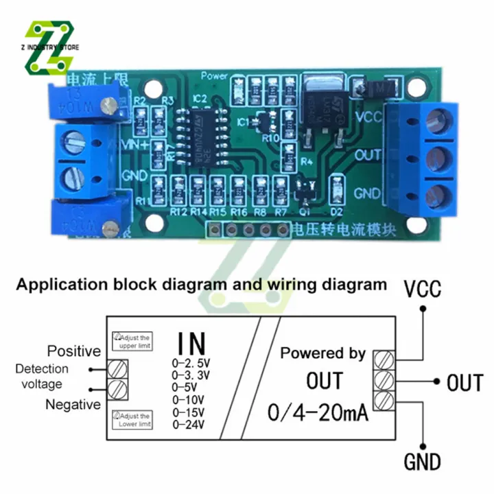 Voltage%20To%20Current%20Module%200-2.5V%200-3.3V%200-5V%200-10V%200-15V%200-24V%20to%200%20-20mA/4%20-20mA%20Current%20Transmitter%20Signal%20Converter%20Module%20Superman%20-%20Image%203