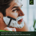 Safety Razor with Brass Weighted Handle and 5 Double Edge Safety Blade Refills,Single Blade Razor for Men, Designed for Coarse. 