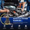 Air Conditioning Flushing Kit, Car Air Conditioning Pipe Cleaning Tool Set, R134A Air Conditioning System Flushing. 