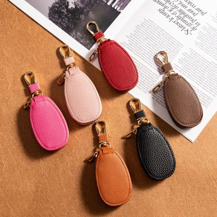 1Pcs%20Leather%20Key%20Holder%20Minimalist%20Keychain%20Case%20Wallet%20Key%20Storage%20Case%20Key%20Protector%20Large-capacity%20Multifunctional%20Key%20Pouch%20-%20Image%202
