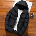 Trendy Men Hoodie Male Men Windbreaker Long Sleeve Thick Zipper Pockets Jacket.