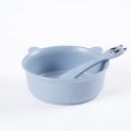 Kids Wheat Straw Bowl Children Cartoon Tableware Set Baby Dinner Plate Baby Training Bowl Spoon Fork for KidsWheat Straw Tableware Set, Wheat Straw Cartoon, Panda Bowl Spoon, Children's Scalding and Falling Proof Microwave Oven Available. 