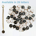 Luxurious Letter Charm Accessories for Stanley Cup Initial Name ID Personalized Handle Charm for Stanley Tumbler Cup Accessories. 