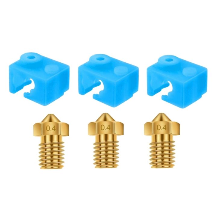 【Lejia】E3D 3D Printer Heater Block Silicone Cover Thermal Silicon V6 Hotend And E3D 0.4Mm Extruder Nozzl