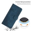 (COD Available)For LG Velvet/Velvet 5G Skin Feel Stripe Pattern Leather Phone Case with Lanyard.