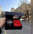 Love Forever Rose Pearl Necklace Luxury Combo Gift With Bag. 