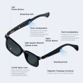 OEM fashion sunglasses bone conduction BT 4K camera glasses with audio BT Smart Glasses. 