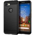 Google Pixel 3 Carbon Fiber Soft Mobile Back Cover. 