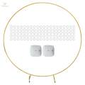 Wedding Arch Backdrop Stand Large Circle Arch 9 Sections. 