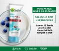 100 ml Garnier Pure Active clearing foam International Thailand product used for male female.