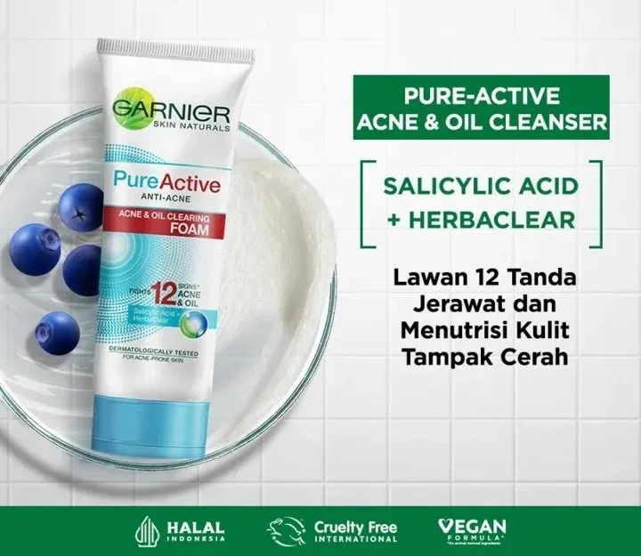 100%20ml%20Garnier%20Pure%20Active%20clearing%20foam%20International%20Thailand%20product%20used%20for%20male%20female%20-%20Image%202