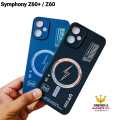 Symphony Z60, Z60 Plus Back Cover Super Slim Hard Case Luxury Premium Glossy Refelect Mirro Magsafe Back Case SymphonyZ60 / Symphony Z60 Plus.