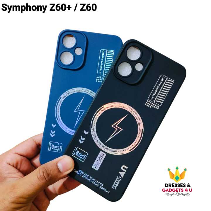 Symphony Z60, Z60 Plus Back Cover Super Slim Hard Case Luxury Premium Glossy Refelect Mirro Magsafe Back Case SymphonyZ60 / Symphony Z60 Plus