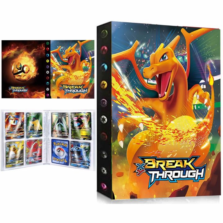 %EF%BC%88NEW%EF%BC%89240Pcs%20Pokemon%20Card%20Binder%20Album%20Livre%20Pok%C3%A9mon%20Charizard%20Map%20Collectors%20Playing%20Game%20Holder%20Book%20Loaded%20Capacity%20Folder%20Kids%20Toy%20-%20Image%203