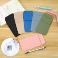 2PCS Portable Office Hospital Supplies Leather Pen Bag Double-Layer Pencil Case Leak-Proof Pen Pouch Pocket Protector Pen Holder. 