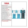 24V BMS 100A 200A Li-ion 6S 7S and Lifepo4 8S Common Port Protect Board with Balance NTC Charge Discharge Multiple Protection. 