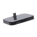 Mobile Phone Desktop Type-C Charger Stand Holder Cellphone Usb-C Charging Docking Station Black. 