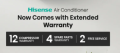 Hisense 1.5 Ton Smart Compact AC Model- AS18TW4RGSKB02D with Free Delivery. 