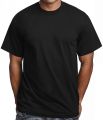 Men's Plain Black/white T Shirts PRO 5 Athletic Blank Tees,half sleeve.
