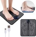 EMS Foot Massger Mat Automatic Electric Physiotherapy Tens Relax 9 Gear - Dhaka Shopping Zone. 