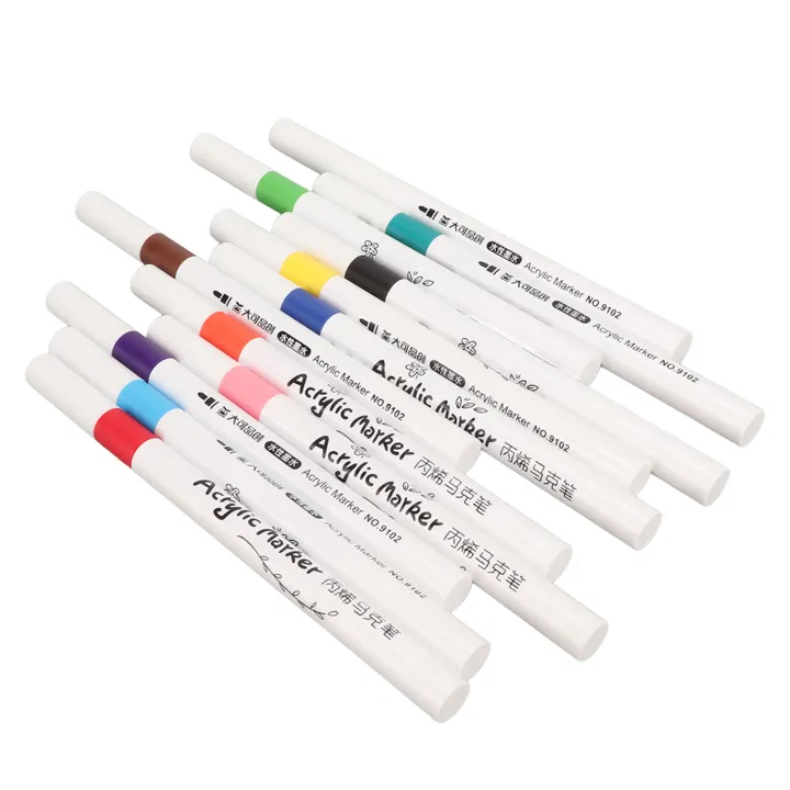 Acrylic%20Paint%20Markers,%20Acrylic%20Pens%20Waterproof%20Quick%20Dry%20Round%20Barrel%20for%20Wood%20-%20Image%205