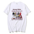 Stray Kids 5 star T shirt SKZ cartoon print short sleeve tee 100% cotton high quality summer T-shirt tops women men Kpop clothes. 