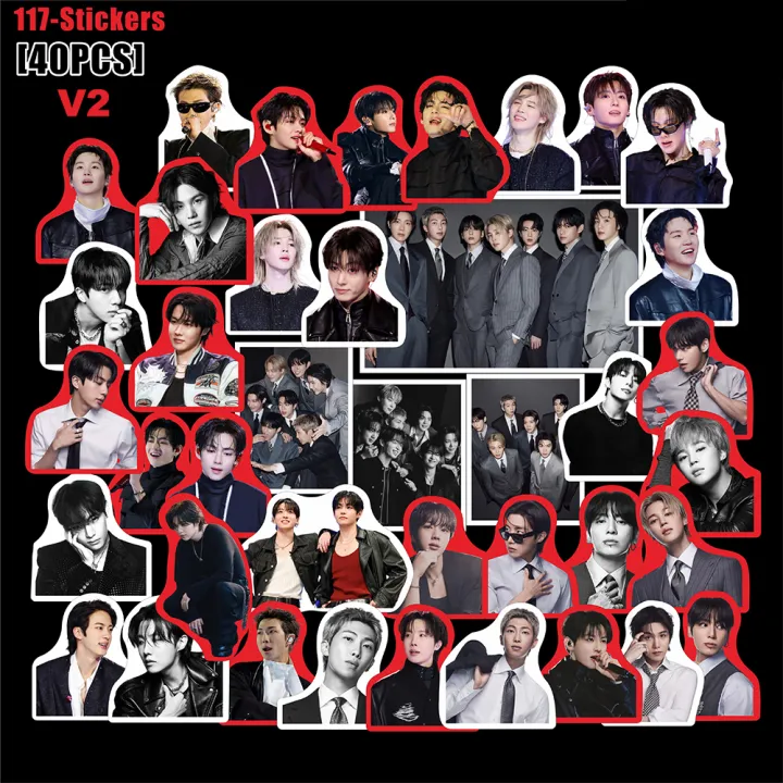 106Pcs/Set%20BTS%20Pattern%20Stickers%20PVC%20Luggage%20Laptop%20Guitar%20Decals%20Collection%20Gift%20Wall%20Decoration%20-%20Image%209