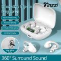 Tinzzi TWS Sport Bluetooth Headphones Handfree Noise Cancelling Wireless Gaming Earbuds Not in Ear Earphones with Charging Box. 