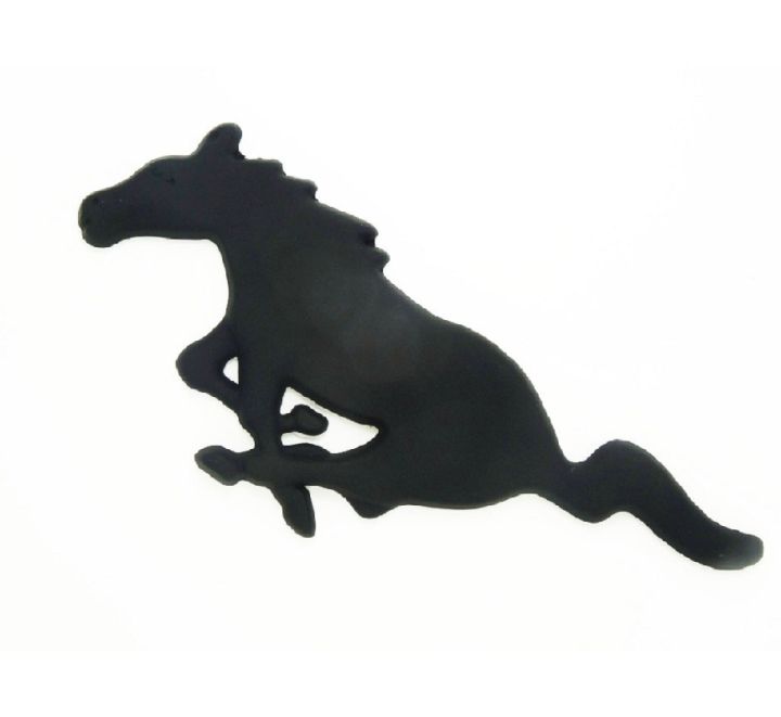 【DATA FROG Global MALL】Car Styling metal Mustang horse Front Hood Grille Emblem Running Horse Decal for Ford mustang accessories Shelby GT
