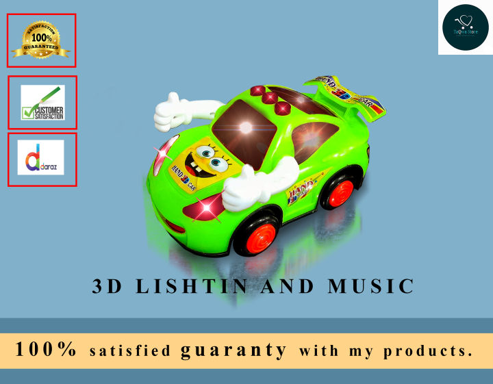 Best quality Lighing and Music car toy for kids.