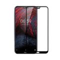 Tempered 6D / 9D / 11D / 21D Glass Screen Protector For Nokia 6.1 Plus - Black. 