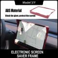 1 x  Nator Sunshade Car Nator Sun Visor Frame  Sunshade  Screen Visor Hood Block for Tesla model 3 Y 2017-2021-matt black. 