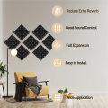 36 Pack 9.8X 9.8X 2 Inch Pyramid Acoustic Foam Sound Proof Foam for Wall,Studio, Home and Office. 
