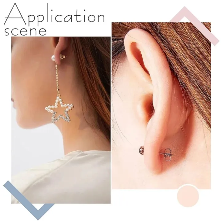 100pcs%204.5x6mm%20Gold%20Stainless%20Steel%20Butterfly%20Earring%20Safety%20Back%20Stopper%20for%20Stud%20Hypoallergenic%20Jewelry%20Making%20Finding%20Supply%20-%20Image%205