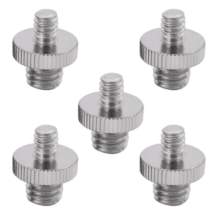 10%20Pieces%201/4%20Inch%20Male%20to%201/4%20Inch%20Male%20Metal%20Threaded%20Screw%20Adapter%20Tripod%20Screw%20Converter%20-%20Image%203