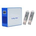 Bitcoin Lucky Miner LV07+LV03 Silent Miner TH/S SHA256 Algorithm Crypto Solo Asic Cryptocurrency Miner. 