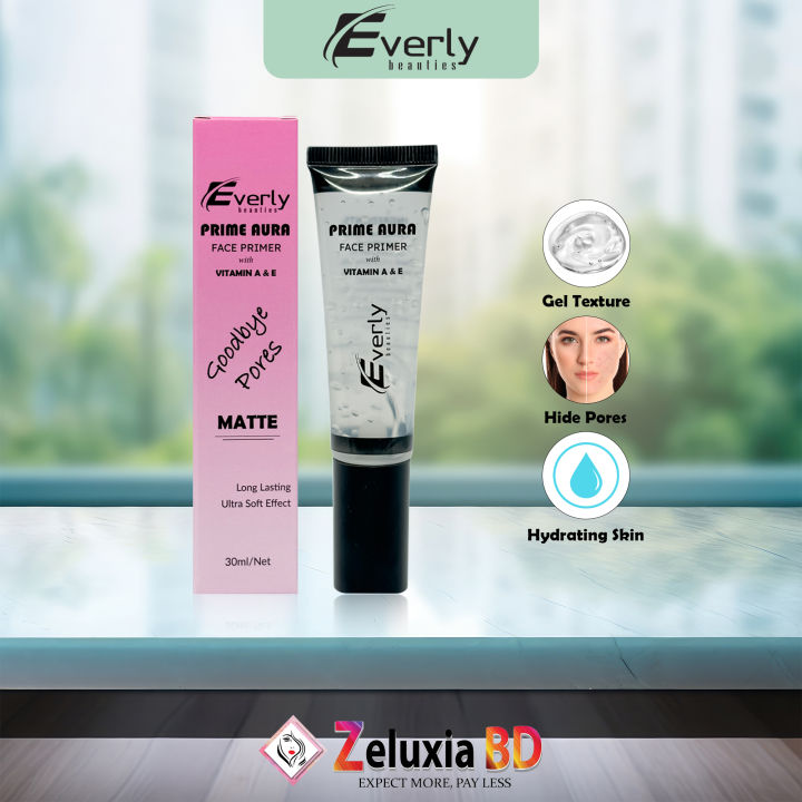 Everly Beauties Prime Aura Face Primer With Vitamin A & E