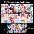 2.5 Dimensional Seduction Manga set volumes (1-13) with premium (13 Books) Paperback| Bookism BD. 