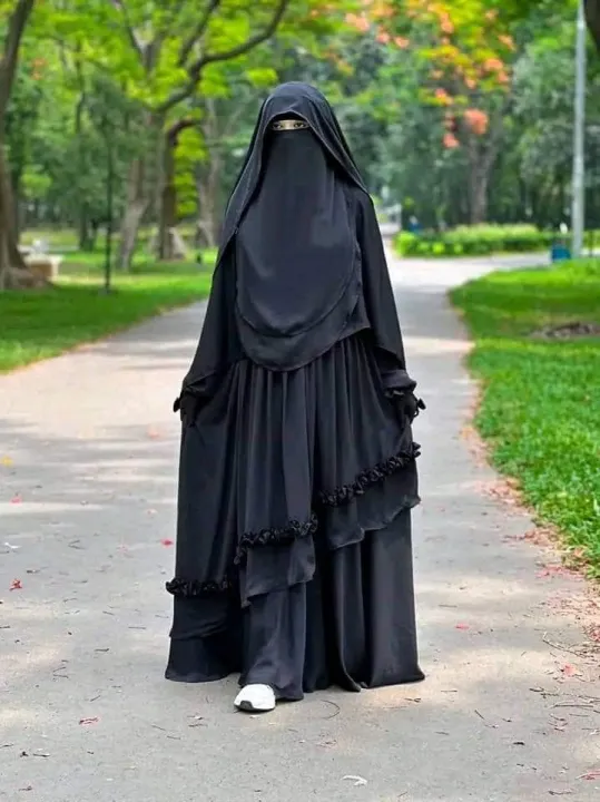 abaya%20borka%20Mohua%20Six%20With%20Hijab%20Three%20Dubai%20Cherry%20stylish%20party%20borka%20fashion%20collection%20Fashionable%20khimar%20Lycra%20borka%20for%20Women%20-%20Image%203