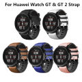 Leather Silicone Bracelet For Amazfit GTR 47mm Wrist Strap For Xiaomi Amazfit Pace / Stratos 1 2 3 / GTR2 / GTR 2e Watchband. 