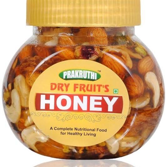 Mixed dry Fruits - 1 kg with honeyy mix