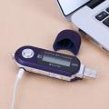 Portable USB MP3 Music Player Digital LCD Screen FM Radio Black Blue Player.